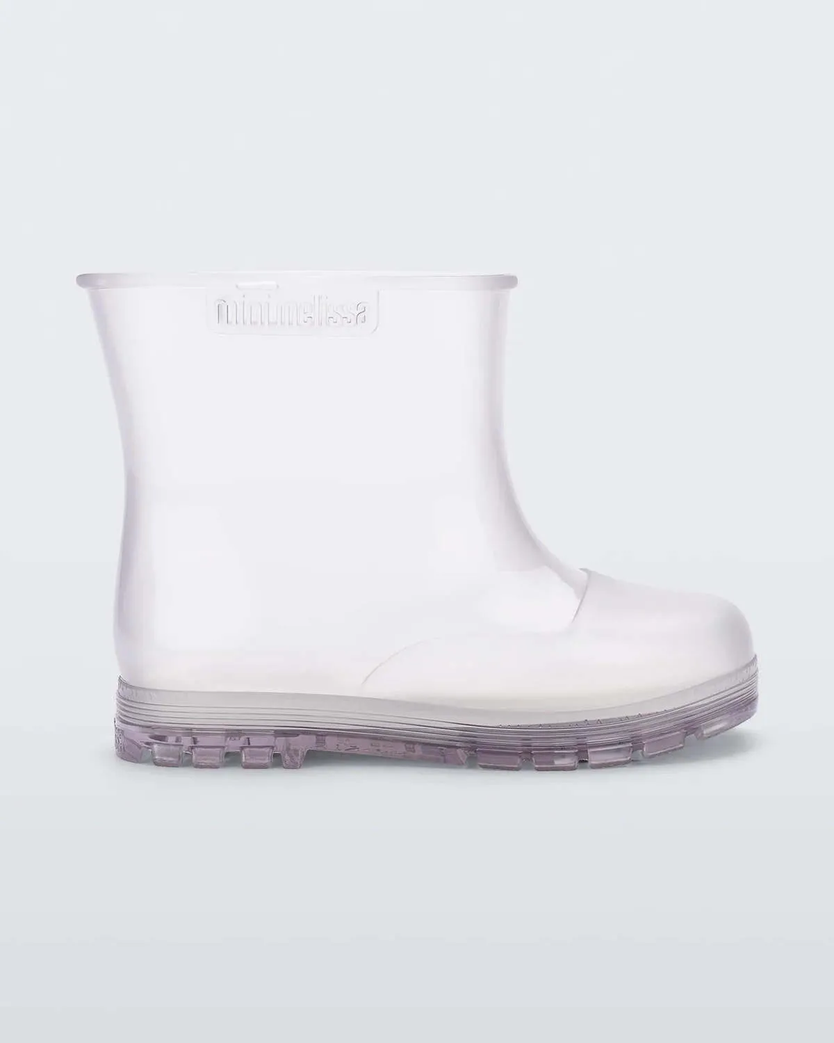 Kids Mini Melissa Boot - Clear Welly