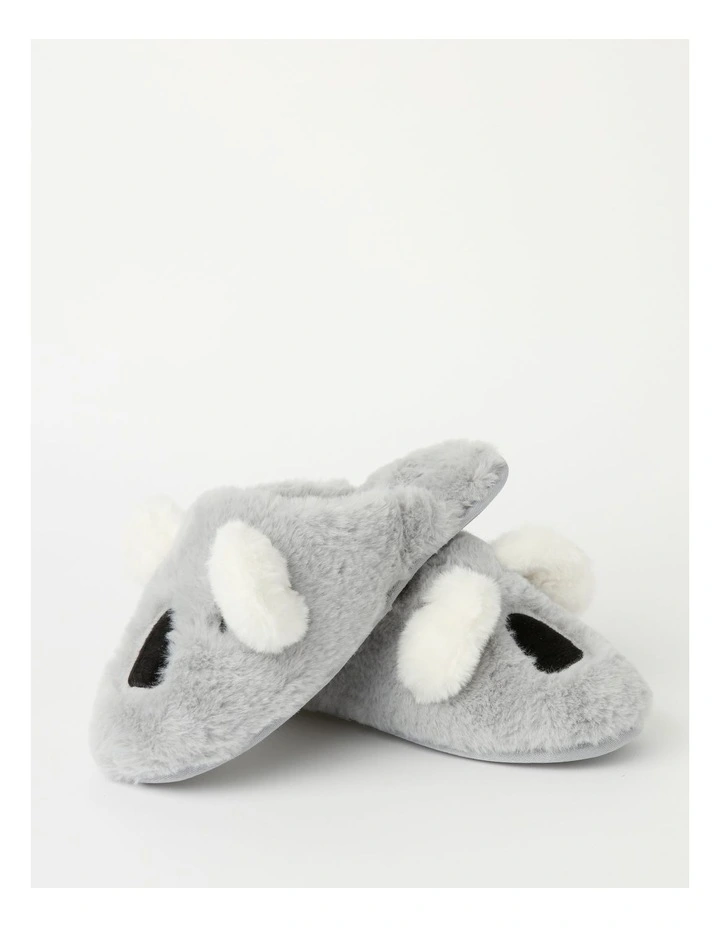 Koala Slipper in Grey