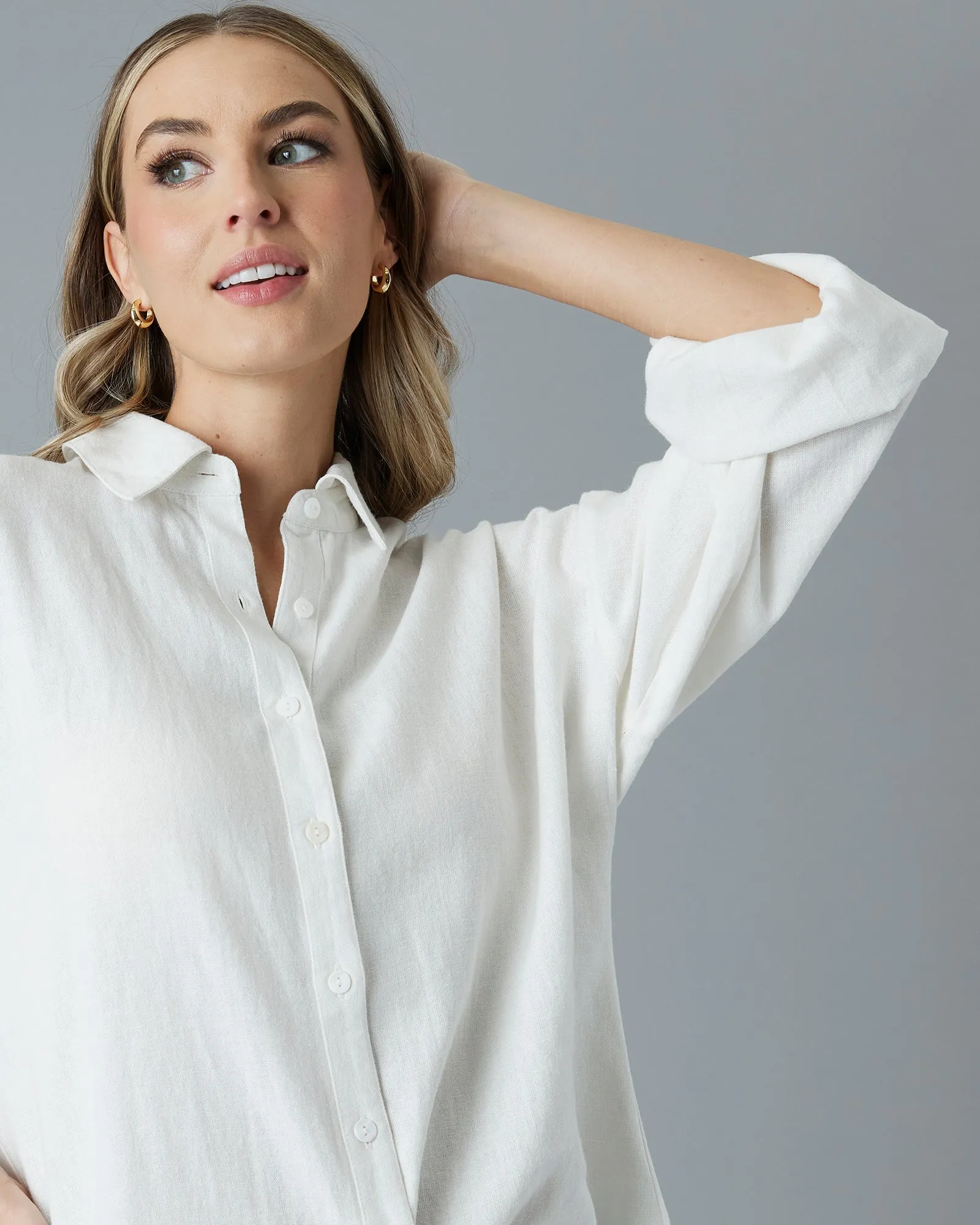 Le Soleil Linen Tunic