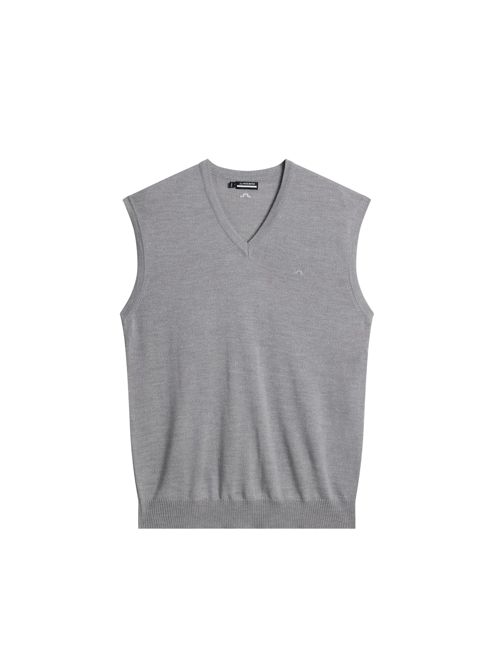 Liam Knitted Vest / Grey Melange