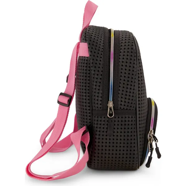 Light + Nine Little Miss Backpack, Rainbow Pink