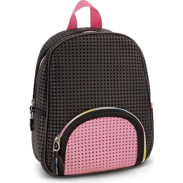 Light + Nine Little Miss Backpack, Rainbow Pink