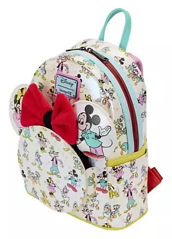 Loungefly Disney D100 AOP Ear Holder Mini Backpack | Kaleidoscope