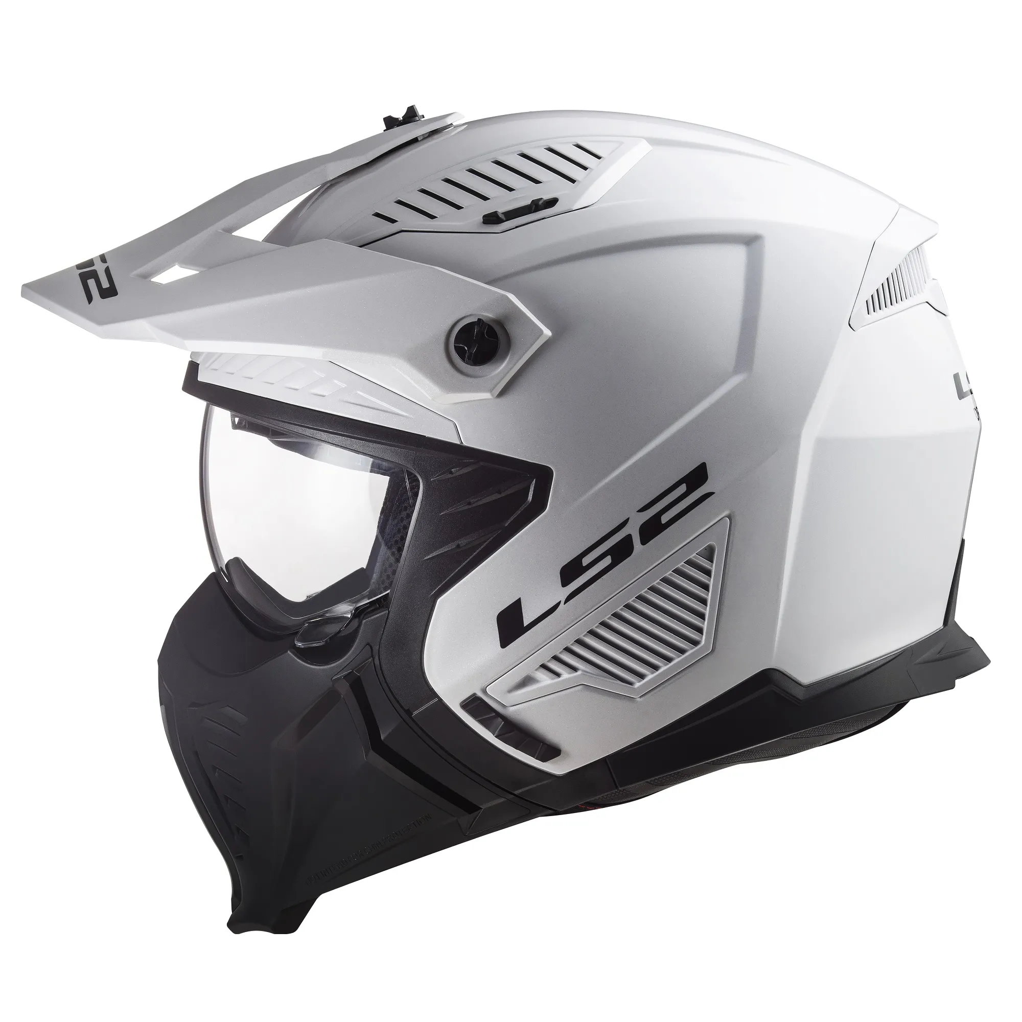 LS2 OF606 Drifter Plain Helmet - White