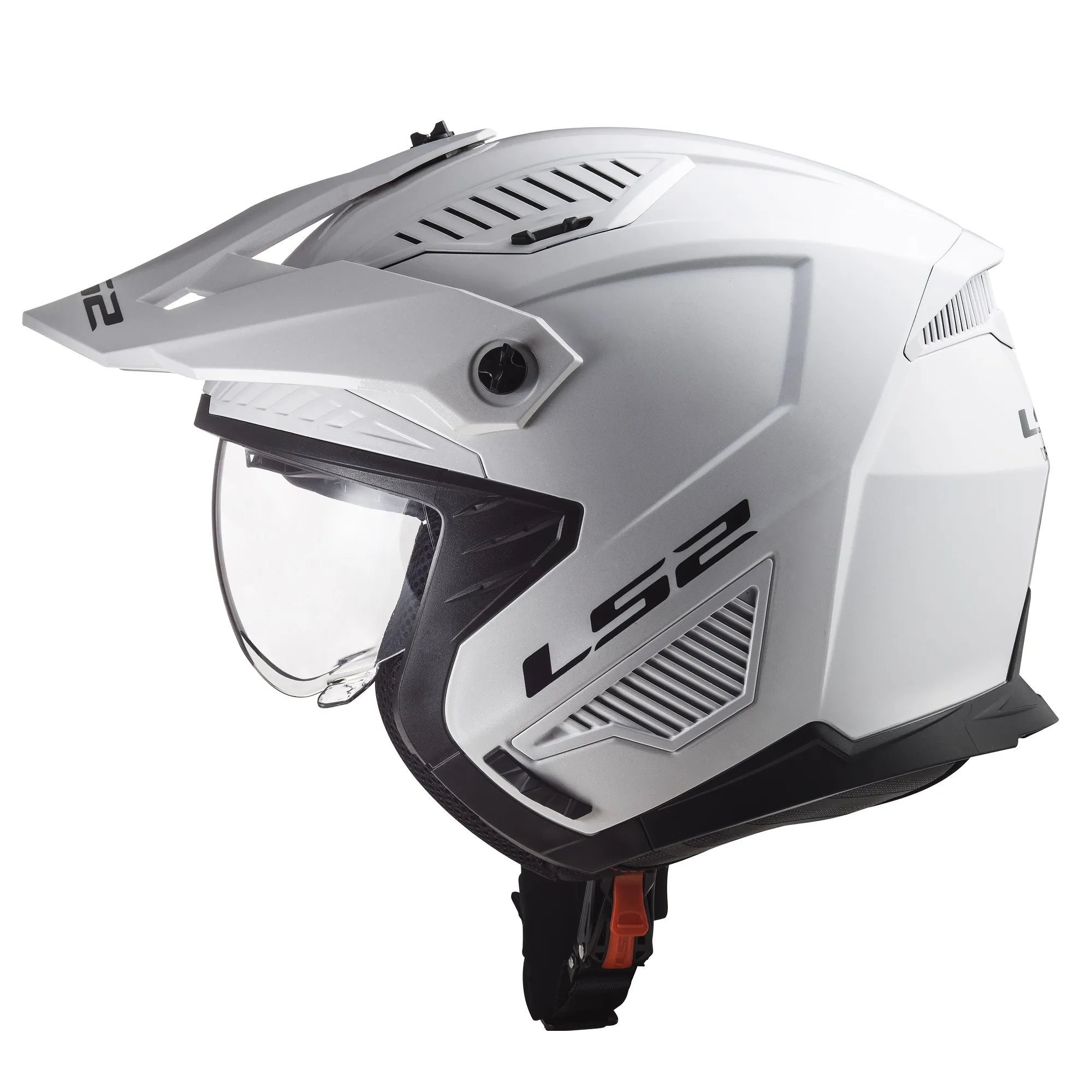 LS2 OF606 Drifter Plain Helmet - White