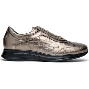 Maseratti Vidal 6002 Embossed Crocodile Sneakers Gold (Limited Edition)