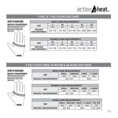 Men's ActionHeat 5V Slim-Fit Fleece Heated Gloves