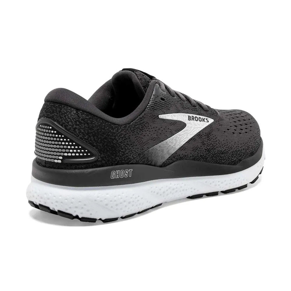 Men's Ghost 16 Running Shoe - Black/Grey/White - Wide (2E)