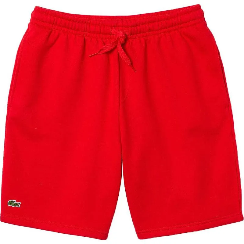 Men's Lacoste Sport Tennis Fleece Shorts, Red