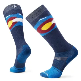 Men's Snowboard Targeted Cushion Colorado Over The Calf Socks