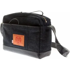 Mens/Unisex Denim with Leather Despatch Bag