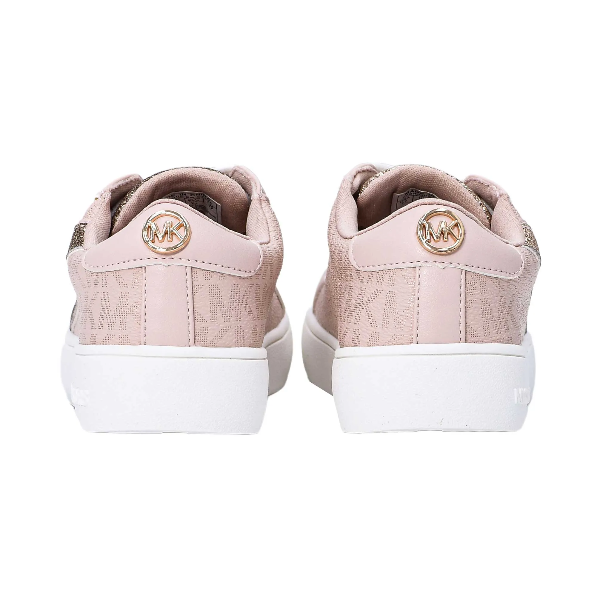 Michael Kors Kids JEM SLADE Monogram Lace Up Sneakers