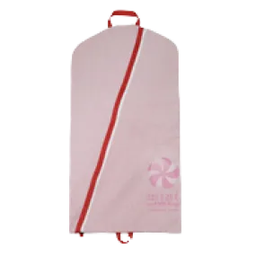 Mint Garment Bag, Red Chambray