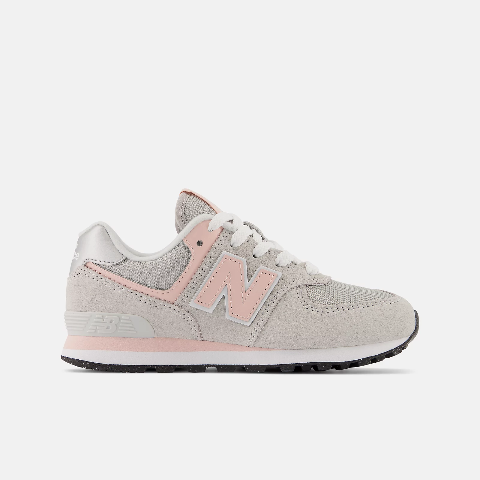 New Balance Kid’s 574 Core Raincloud with Pink Haze