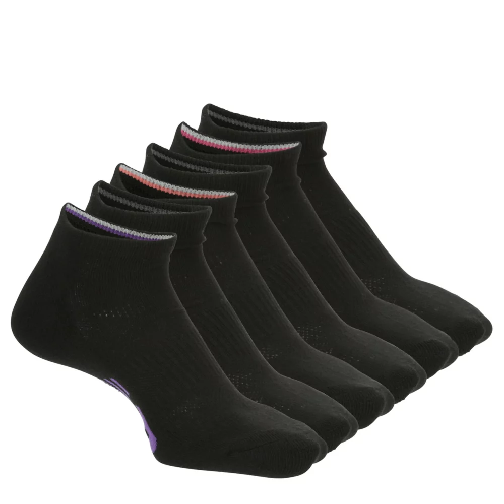 NEW BALANCE  WOMENS PERFORMANCE LOW CUT SOCKS 6 PAIRS