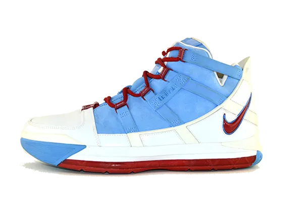 Nike LeBron 3 Oilers SAMPLE