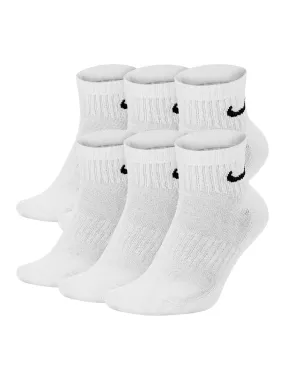 NIKE NIKE EVERYDAY CUSHIONED ANKLE SOCKS 6 PACK