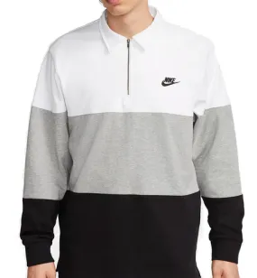 nike Nike Mens Club Knit LS Top FB7797 100 