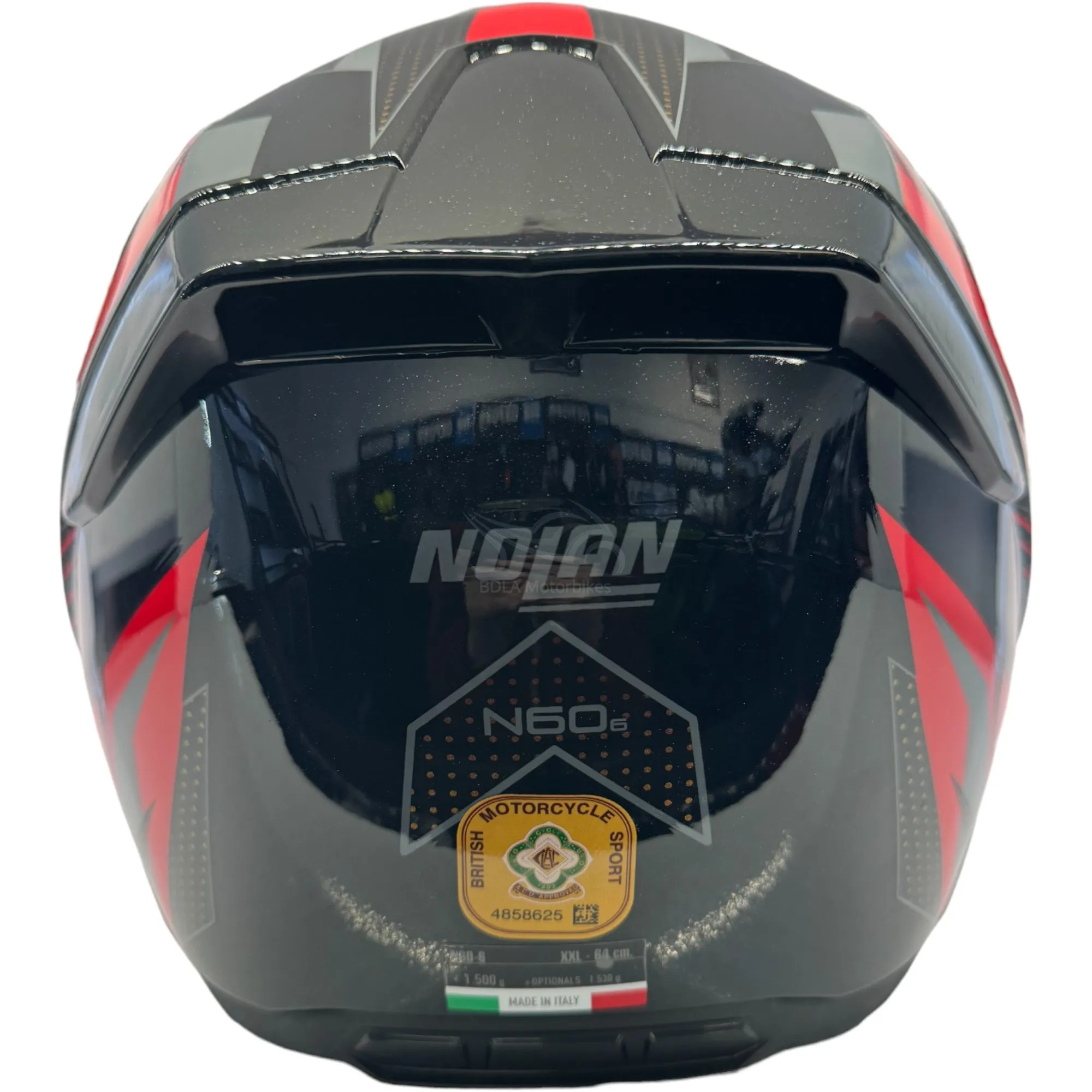 Nolan N60-6 Wiring Helmet - Red