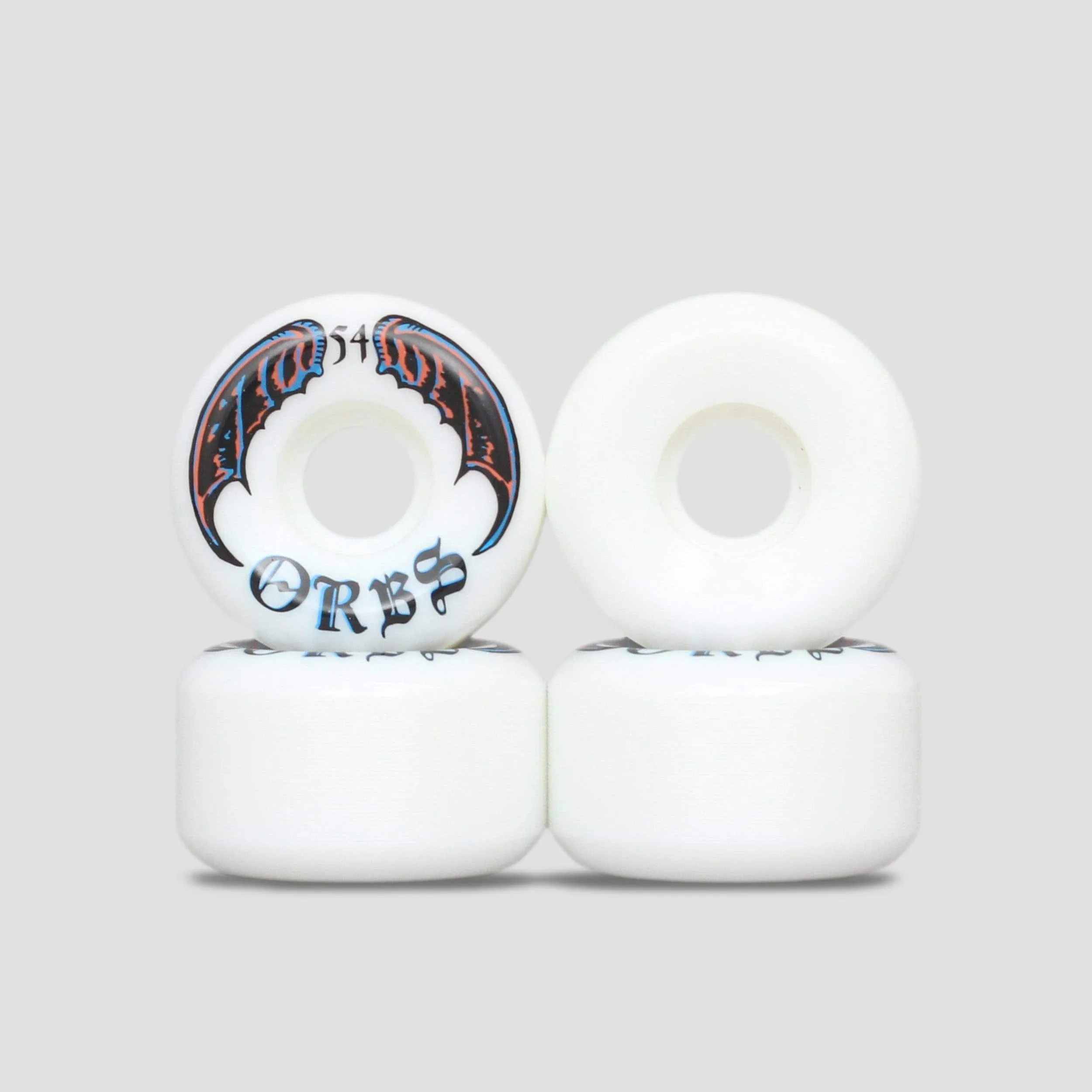 Orbs 54mm 99A Specters Skateboard Whites Wheels White