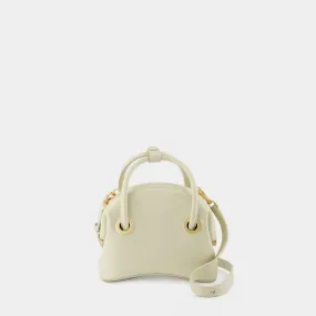 Osoi  Circle Mini Hobo Bag - Osoi - Faded Beige - Leather