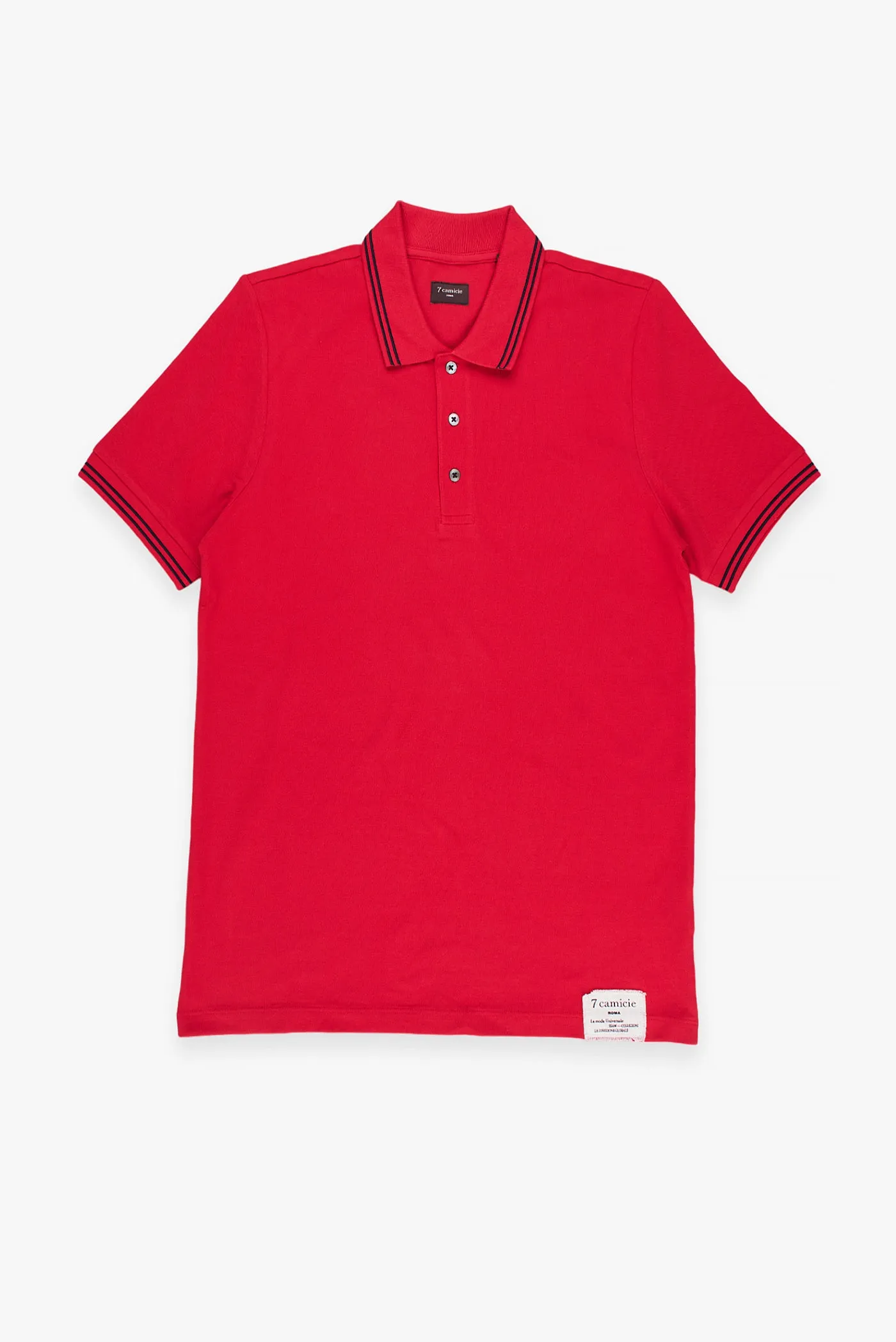 Piquet Man Polo Red