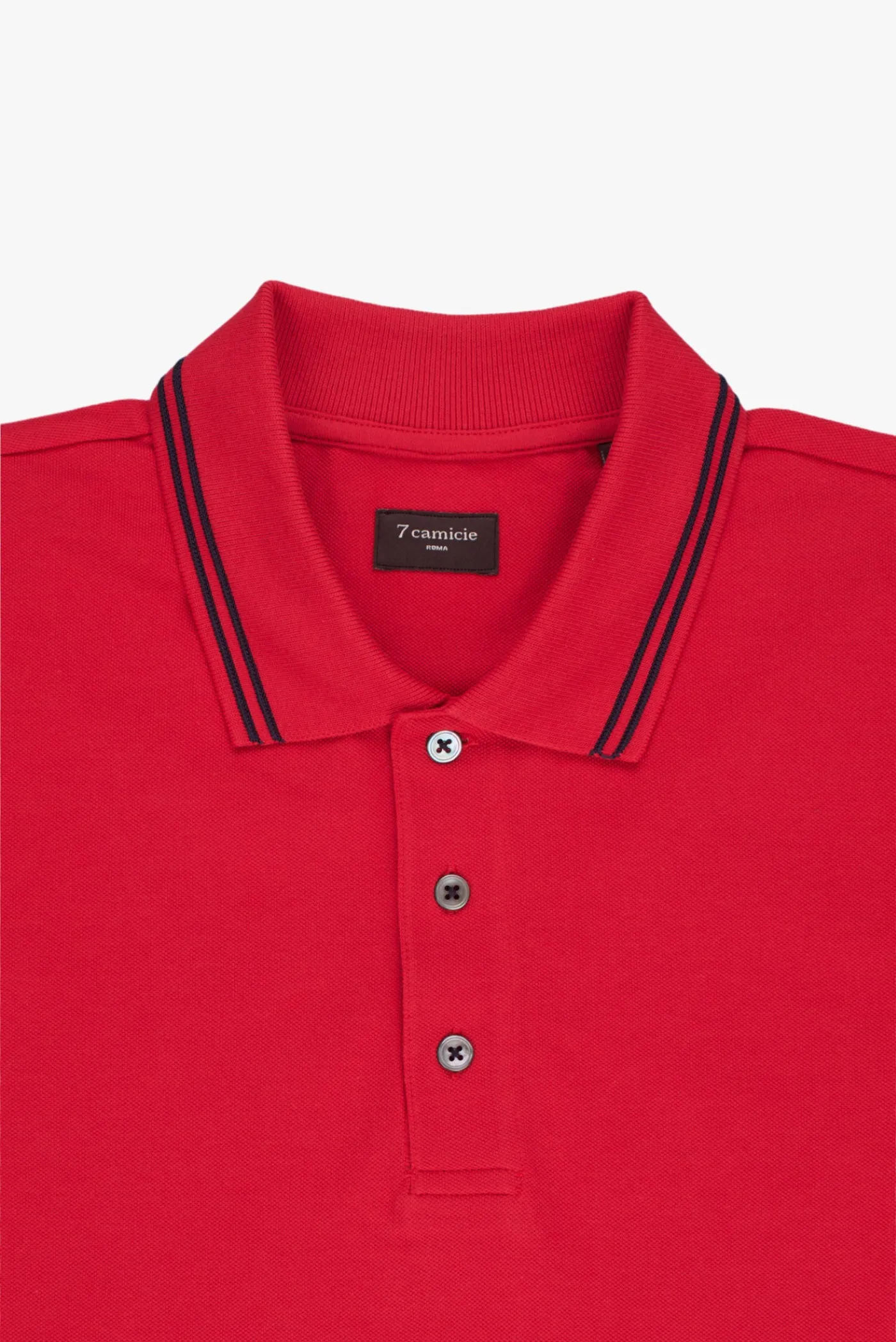 Piquet Man Polo Red