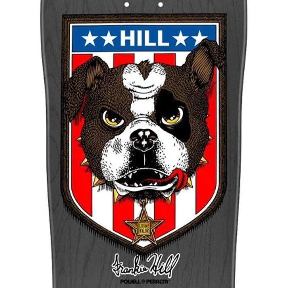 Powell Peralta Frankie Hill Bulldog Grey Stain Skateboard Deck