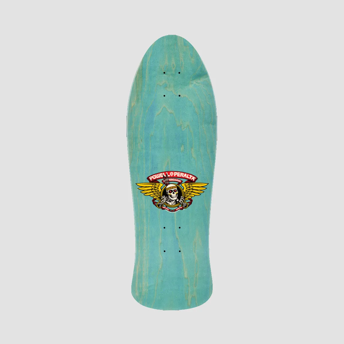 Powell Peralta Steve Saiz Totem Skateboard Deck Blue Stain - 10