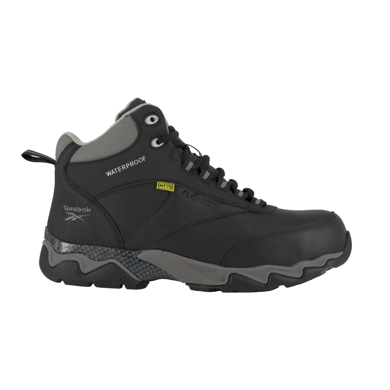 Reebok 6 Internal Metatarsal Black/Grey Composite Toe Shoe #RB1067