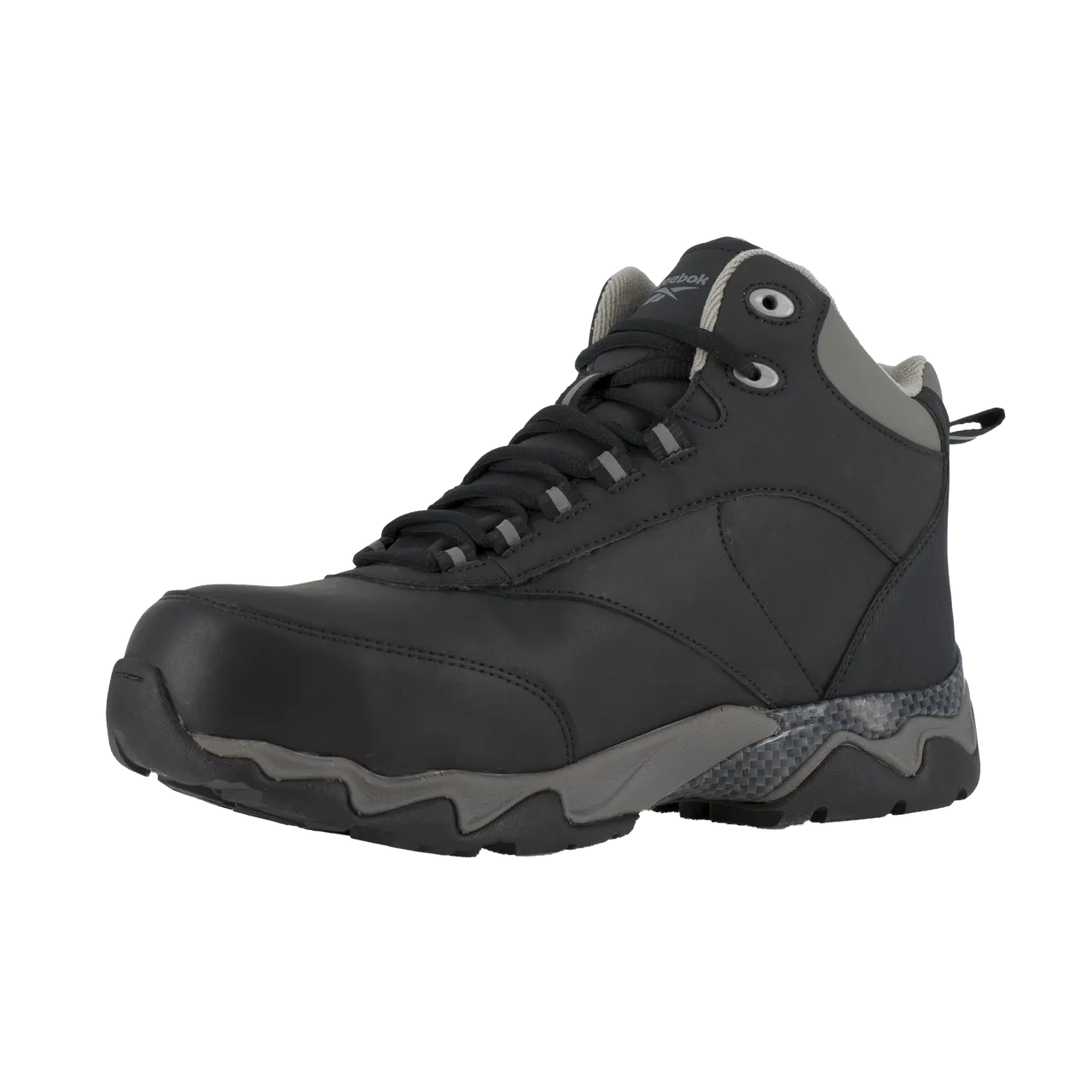 Reebok 6 Internal Metatarsal Black/Grey Composite Toe Shoe #RB1067