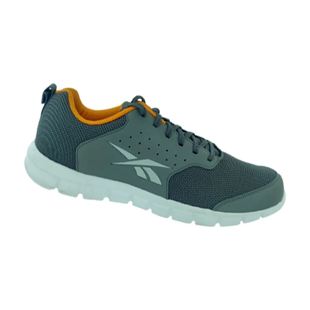 REEBOK FW1802 MEN'S SPORT SHOE GREY/ORANGE