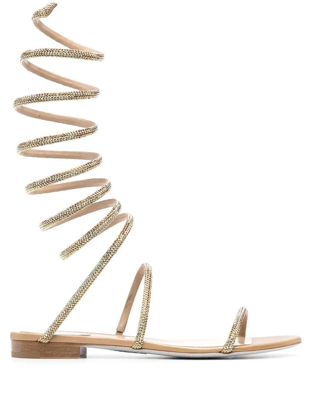 Rene' Caovilla    Rene' Caovilla Super Cloe Satin Sandals