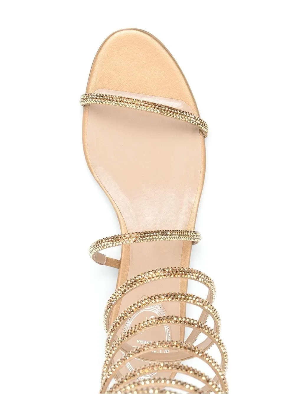 Rene' Caovilla    Rene' Caovilla Super Cloe Satin Sandals