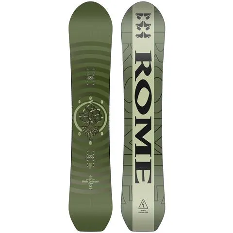 Rome Snowboards Men's Stale Crewzer Snowboard