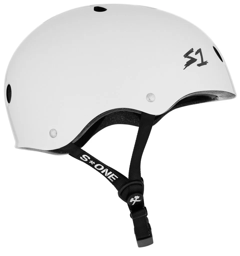 S1 Mega Lifer Helmet - White Gloss