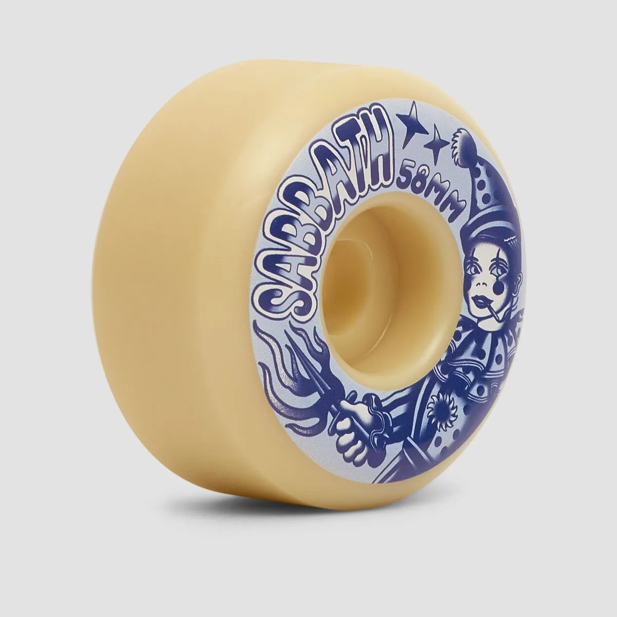 Sabbath Stabby The Clown Conical ATU Skateboard Wheels 58mm