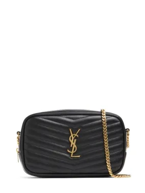 Saint Laurent   Mini Lou leather shoulder bag 