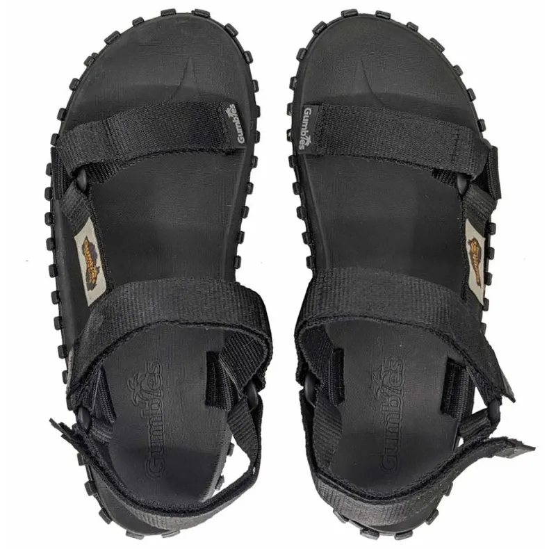 Sandals Gumbies Scrambler Sandal G-SC-UNI-BLACK