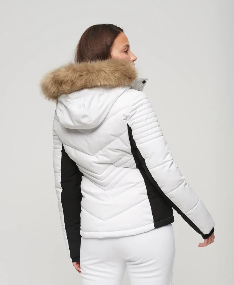 Ski Luxe Puffer Jacket | White