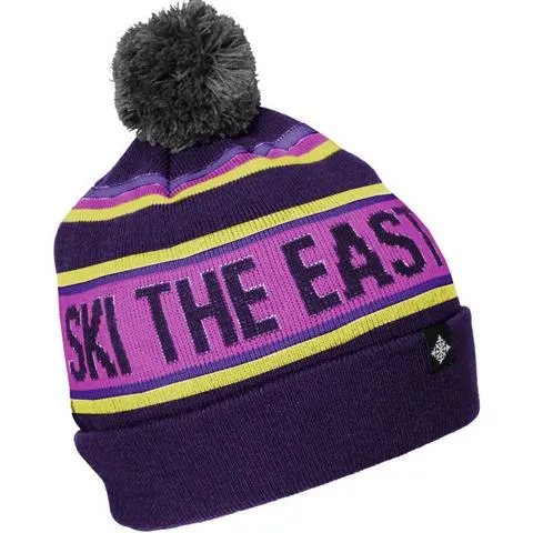 Ski the East Tailgater Pom Beanie