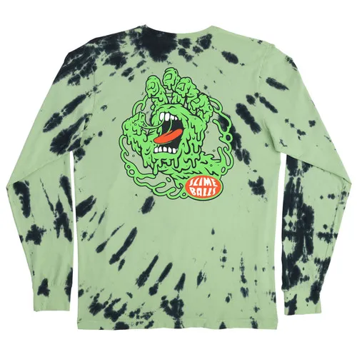 Slime Balls Skateboard Wheels Longsleeve Shirt Screamer Tiger Puke