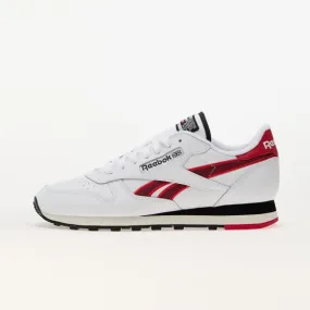 Sneakers Reebok Classic Leather White/ Vector Red/ Black US 5