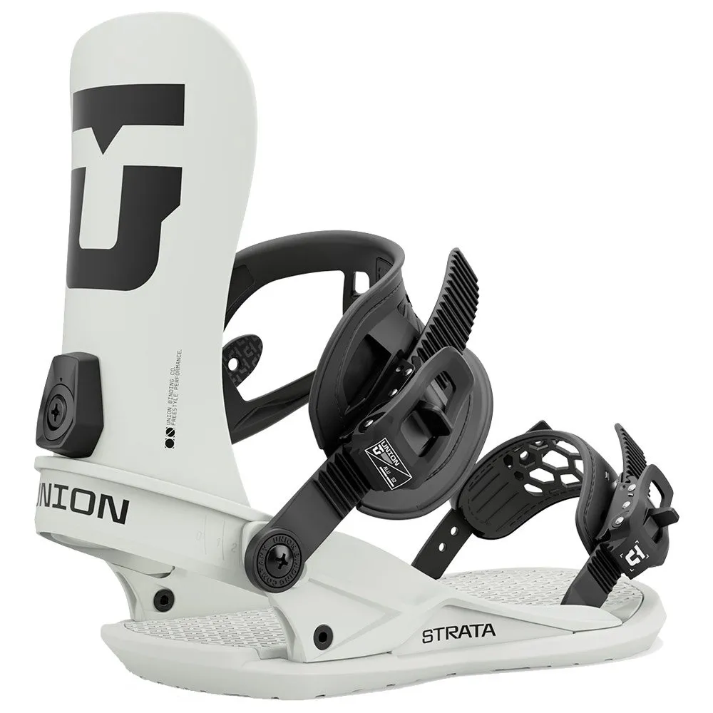 Snowboard binding Union ---Strata Bone White