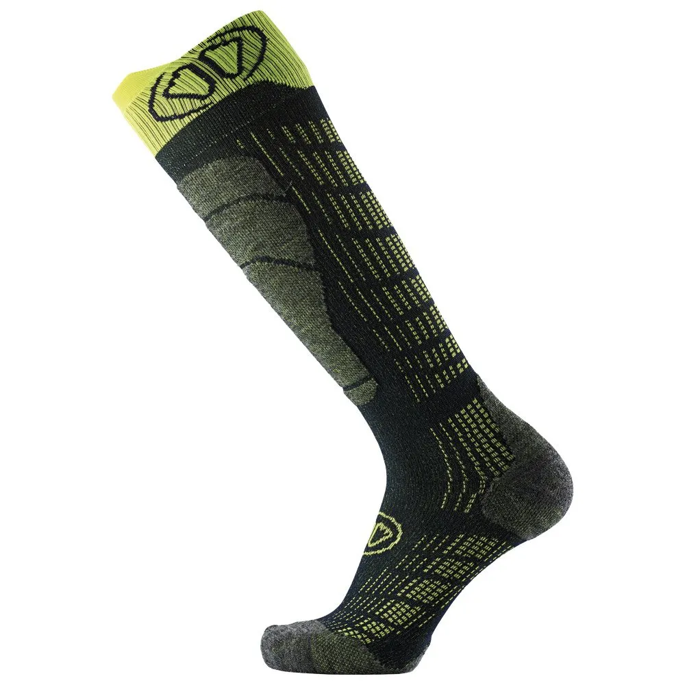 Socks Sidas ---Ski Comfort Noir Jaune