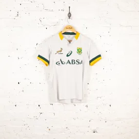 South Africa Rugby Asics Away Shirt - White - M