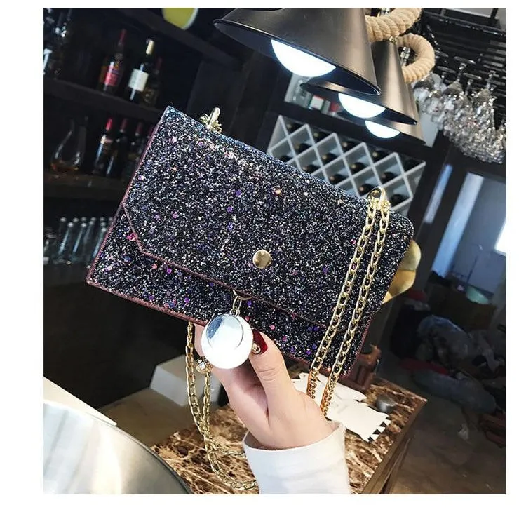 SPARKLY SHOULDER BAG