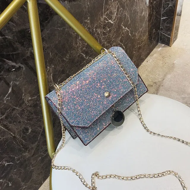 SPARKLY SHOULDER BAG