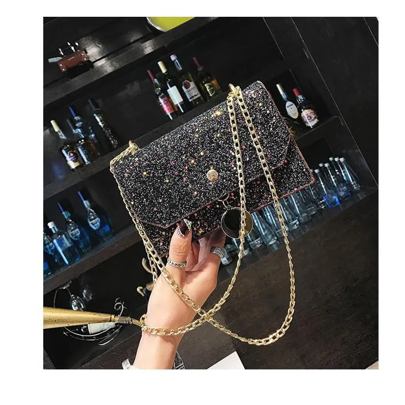 SPARKLY SHOULDER BAG