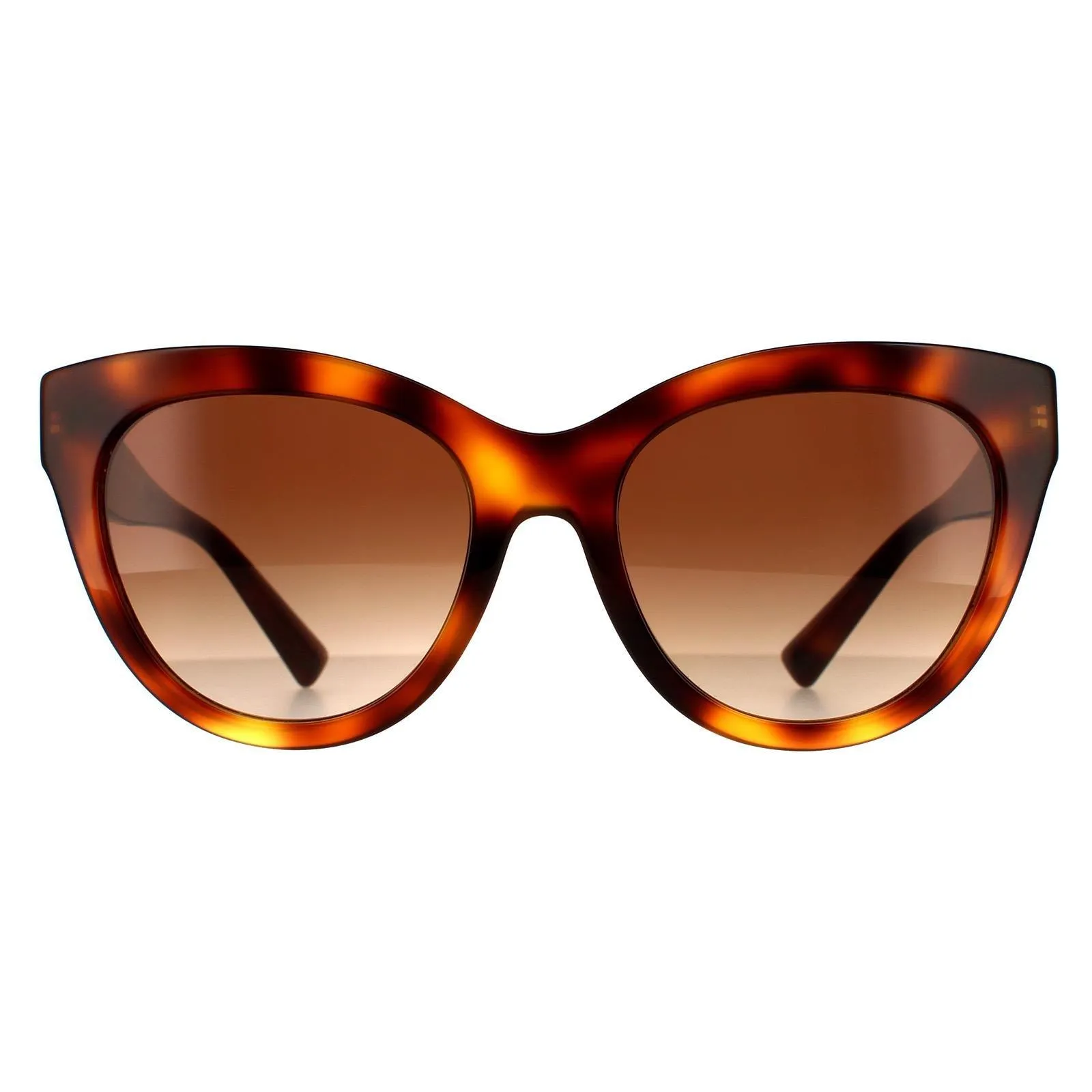 Sunglasses | Cat Eye Light Havana Brown Gradient Sunglasses | Valentino